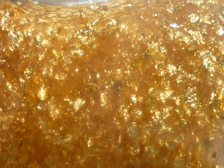 Gold flakes holography macro autumn - food free wallpaper