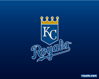 Kansas royals logo blue background 2 - high resolution free wallpaper