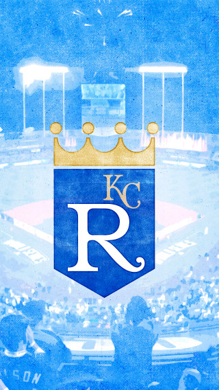Blue gold kansas royals logo - bradley walker tomlin free wallpaper for mobile