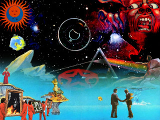 People space station rainbow sky - a rainbow in the sky free wallpaper