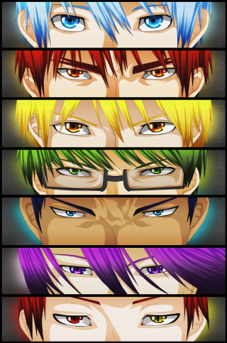 Anime characters colored hair glasses 4 - different free wallpaper for mobile