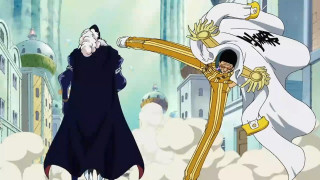 Cartoon character holding giant object - epic scene free wallpaper for desktop