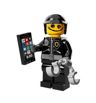 Lego man cellphone figure helmet - purism free wallpaper for tablet