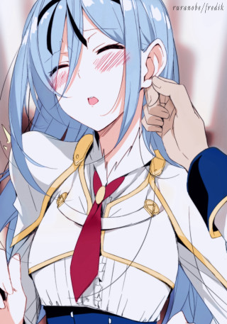 Blue hair tie suit red - a person free wallpaper for mobile