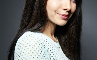 Eszter mattioni long hair white 3 - a white sweater free wallpaper for desktop