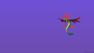 Cartoon character flower head tail - vine free wallpaper for desktop