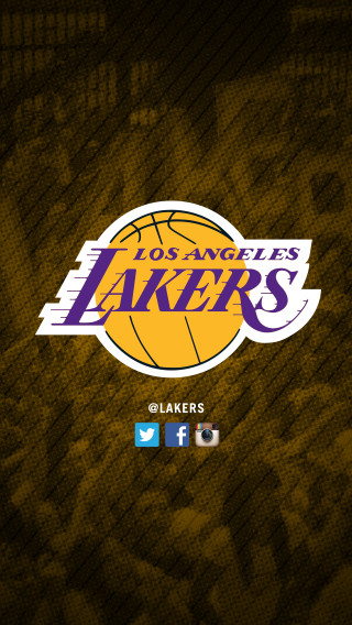 Lakers logo wall crowd basketball - official medium free wallpaper for mobile