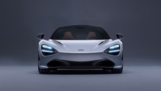White car lights dark room - futurism free wallpaper