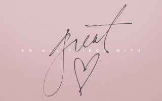 Pink background handwritten word says - chalk art free wallpaper