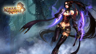 Woman costume sword demon back 2 - a woman in a costume free wallpaper