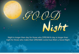 Night fireworks fullmoon goodnight dream - day free wallpaper