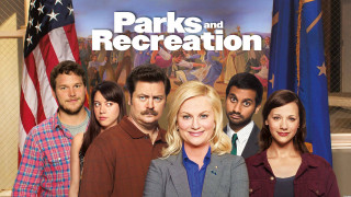 Group people parks recreation poster - dan content free wallpaper for desktop