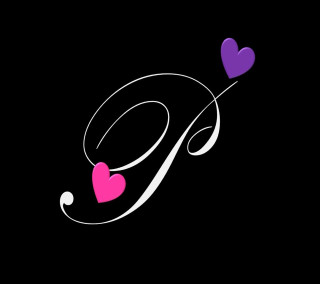 Hearts connected string black background - p free wallpaper for tablet