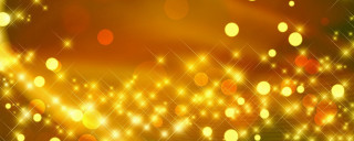 Gold background lights stars sparkle - a gold background free wallpaper for desktop