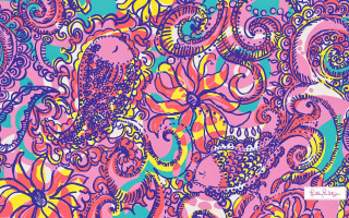 Colorful background patterns vibrant designs - flower and swirls free wallpaper