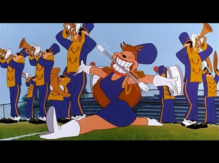 Cartoon character cheerleaders football field - don bluth free wallpaper for desktop