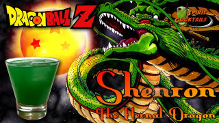 Dragon shotglass greenliquid blackbackground yellowstar - a yellow star free wallpaper