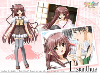 Girl long hair white shirt 8 - a picture of a girl free wallpaper