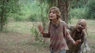 Young girl zombie face woods - a young girl free wallpaper for desktop