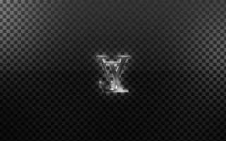 Shiny letter v black background - luxury free wallpaper