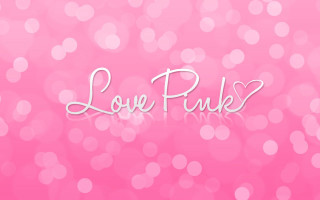 Love pink blurry hearts background - heart free wallpaper for desktop