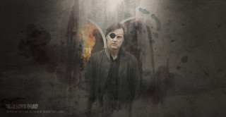 Man sunglasses wall fire light - poster art free wallpaper for desktop