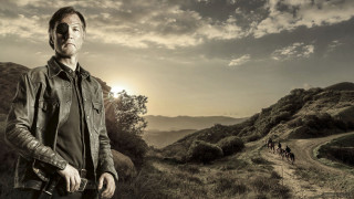 Man horse dirt road mountain - a dirt road free wallpaper for desktop