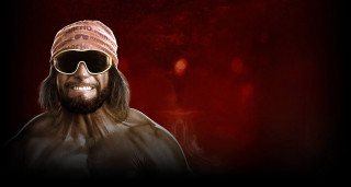 Man beard sunglasses red background - bryan organ free wallpaper