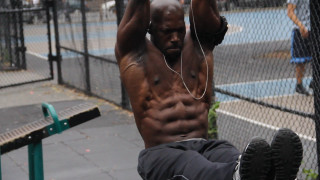 Back exercise man headphones gritty - his ear free wallpaper