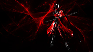 Man red black outfit sword - bloodborne free wallpaper