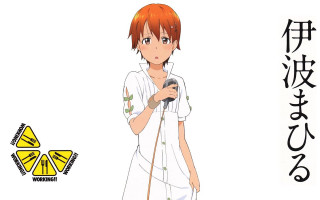 Red haired man holding phone - a yellow ribbon free wallpaper