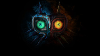 Strange creature glowing eyes spikes - game art free wallpaper for desktop