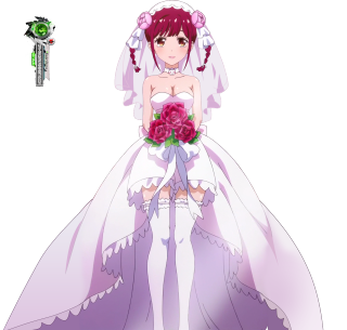 Woman wedding dress bouquet flowers 3 - a woman in a wedding dress free wallpaper