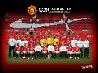 Team photo manchester united players - a stadium free wallpaper for desktop