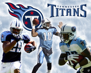 Football players titans logo group - a group of football players free wallpaper