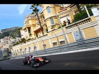 Race car track building balcony - the top of it free wallpaper