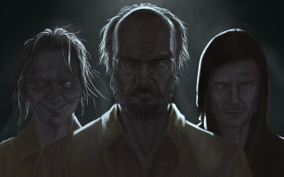 Group people dark room light - madhouse free wallpaper for desktop