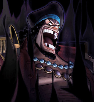 Cartoon character hat sword mouth - wide free wallpaper for tablet