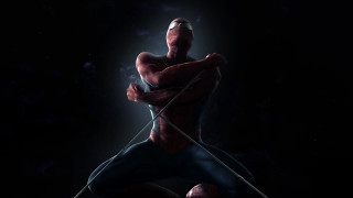 Spider man bow arrow hands 2 - smoke and fog free wallpaper