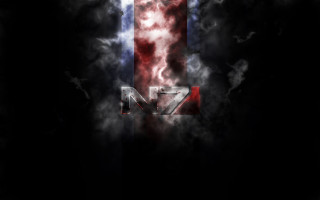 Flag n7 smoke space art - a picture of a flag free wallpaper