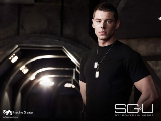 Man tunnel light necklace standing 2 - his neck free wallpaper for desktop