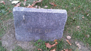 Headstone man cemetery leaves name - a name free wallpaper for desktop