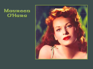 Red hair green background woman - dorothea warren ohara free wallpaper