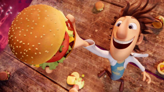 Cartoon character holding hamburgers friends - other character free wallpaper