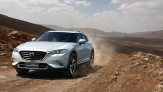 White car dirt road mountains 2 - the mountain free wallpaper for desktop