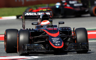 Red blue race car track - alonso vázquez free wallpaper