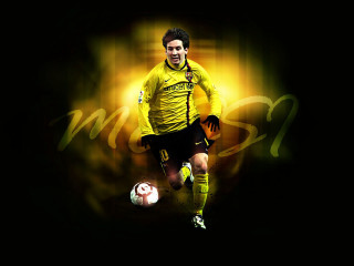 Man yellow uniform kicking soccer - yellow free wallpaper