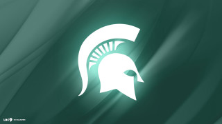 Green white spartan helmet background 2 - a white stripe free wallpaper for desktop