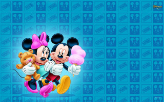 Mickey minnie mouse wallpaper teddy - a pop art painting free wallpaper
