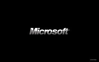 Black background microsoft white letters - white letter free wallpaper